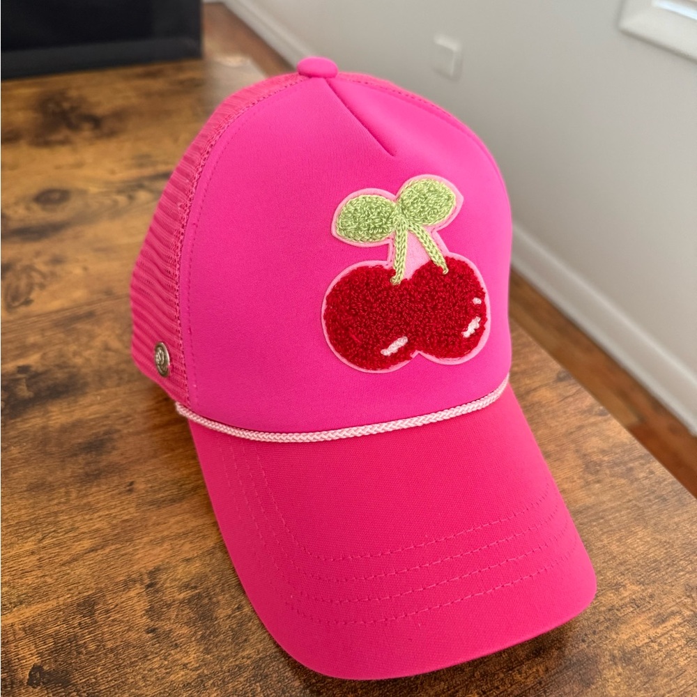 Steve Madden Pink Trucker Hat Mesh Baseball Cap Adjustable